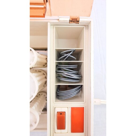 Vintage Clairol Kindness Deluxe 3-Way Hairsetter Hot Roller Clips Electric Works - Picture 3 of 16